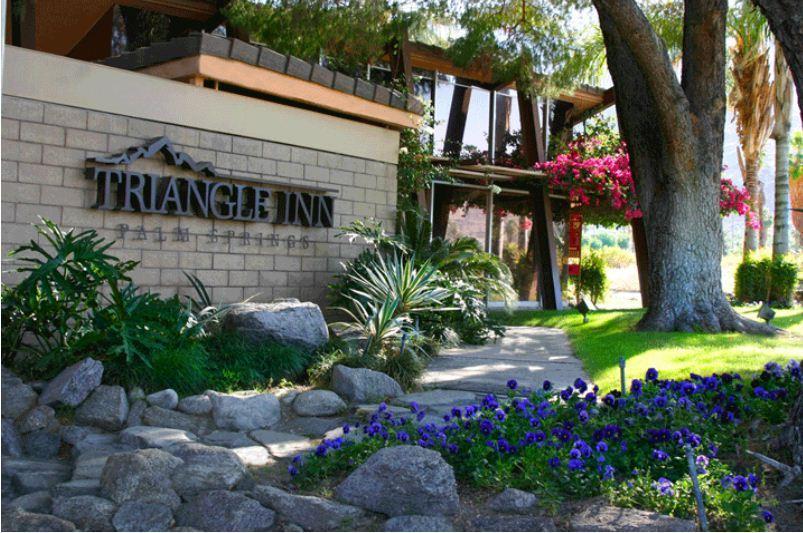 Triangle Inn Clothing Optional Resort For Men Палм-Спрингс Экстерьер фото